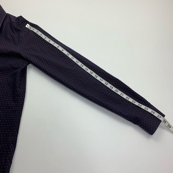 Diesel Black Gold Men’s Shirt Purple Size 52 - Picture 9 of 12